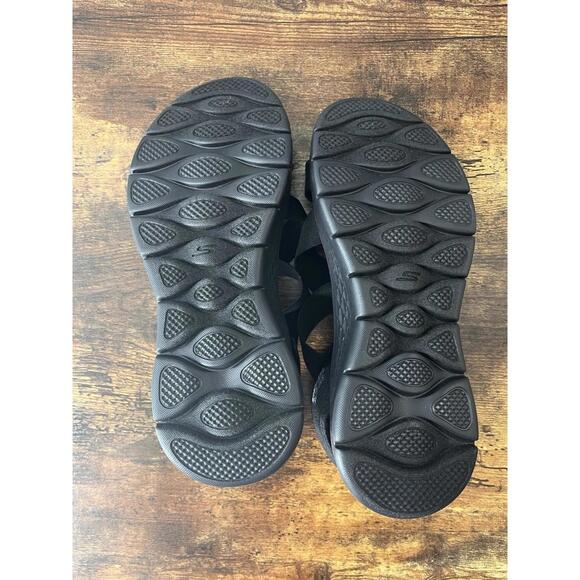 Skechers Women's Sz 10 Hands Free Slip-ins Go Walk Flex Glimmer Sandals Comfort - Picture 5 of 9